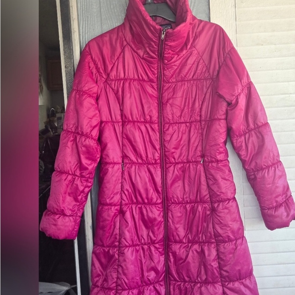 Pink Puffer Coat